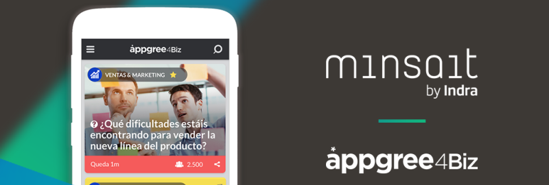 Minsait cierra un acuerdo con Appgree, la aplicación que permite a compañías e instituciones capitalizar la voz de clientes y empleados