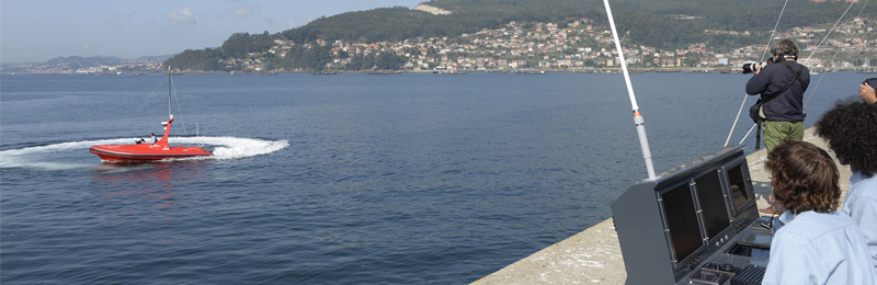 Indra demonstrates in Vigo its optionally manned vessel, a pioneering development that positions Galicia at the vanguard of this sector in Europe