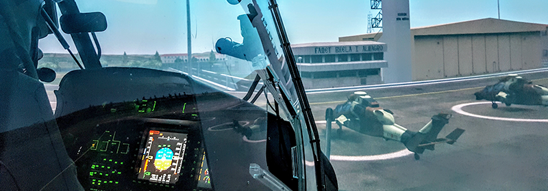 Helicopters Simulation Center of the Spanish Army (CESIHEL) developed with Indra, Europe’s leading pilot training center