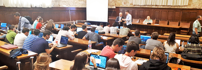 The Minsait Cyber Range platform tests the participants of the cyber security conference of the Spanish Civil Guard and the University of Salamanca