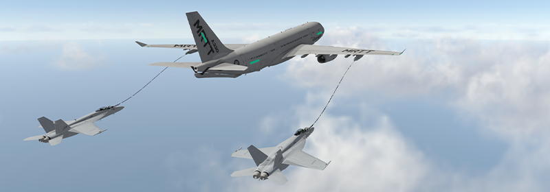 Indra entregará un simulador del A330 MRTT para entrenar a pilotos de la Fuerza Aérea de Francia