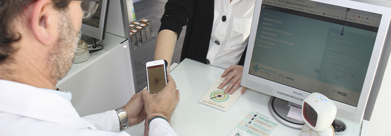 Minsait and Bidafarma enable early detection of skin cancer within 48 hours in pharmacies
