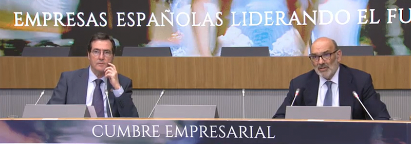 Fernando Abril-Martorell propone impulsar la digitalización y la reindustrialización como las prioridades para la recuperación económica
