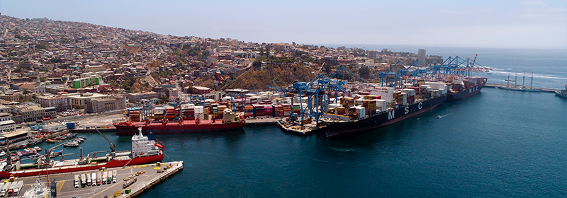 Indra lidera la transformación digital del puerto de Valparaíso para hacer más eficiente y sostenible su operación