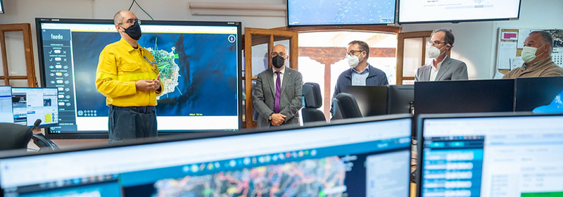 Indra despliega en Gran Canaria el sistema más avanzado de vigilancia forestal y lucha contra el fuego de Europa