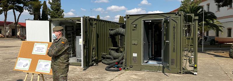 Indra strengthens the Spanish Army's chemical incident response capabilities with an advanced mobile laboratory