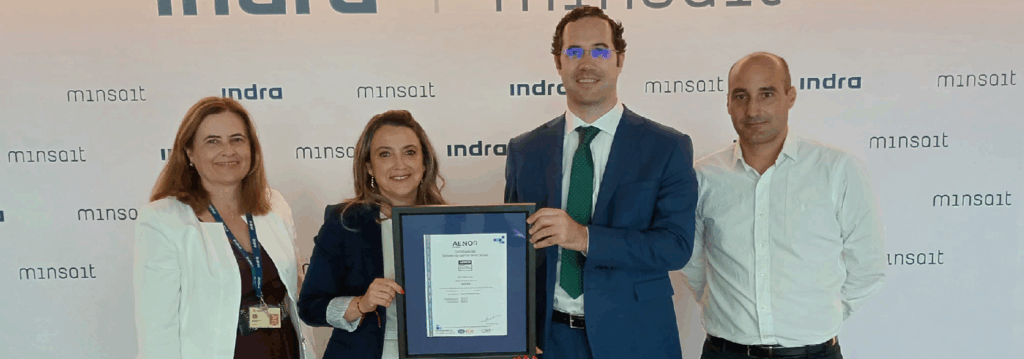 Indra renews its global Quality Certificate and expands its coverage to 50 group companies in 16 countries