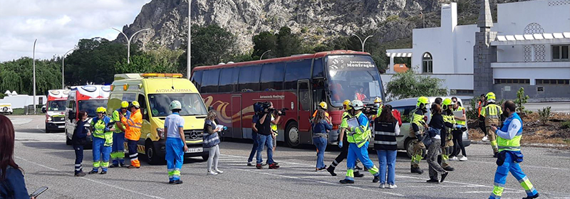 The Indra-led European Valkyries project simulates a fire between Spain and Portugal to improve the coordination of cross-border emergencies
