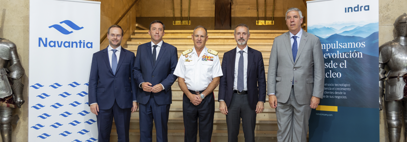 Indra and Navantia join forces to jointly develop and market digital Defence systems and solutions