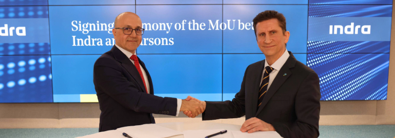 Indra y Parsons firman un acuerdo de colaboración para expandir internacionalmente el negocio de la movilidad sostenible