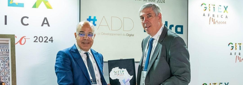 Asociación estratégica entre la Agencia de Desarrollo Digital (ADD) e Indra para la transformación digital en Marruecos, en el marco de GITEX África Marruecos 2024