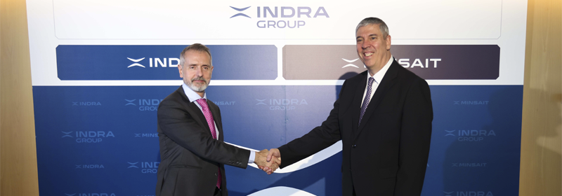 Indra Group is born as the new corporate brand and its commercial brands Indra and Minsait's image is renovated to reinforce their positioning