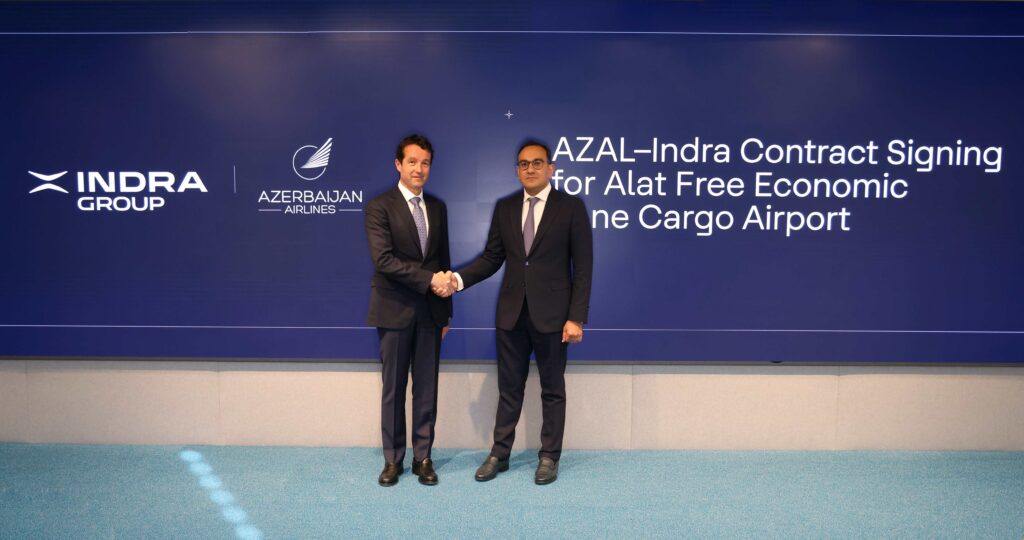 Indra to equip the future logistics hub in Azerbaijan with advanced air navigation systems