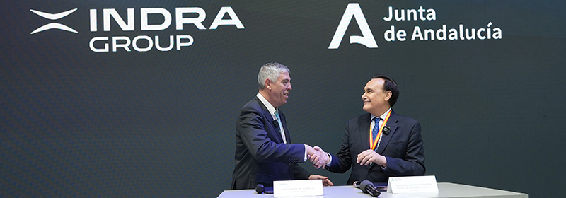 Indra y la Junta de Andalucía colaborarán para impulsar el ecosistema emprendedor e innovador andaluz en defensa y seguridad