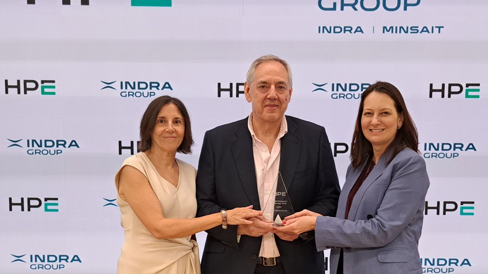 Hewlett Packard Enterprise acknowledges Indra Group´s global leadership of complex technological projects that contribute to economic development