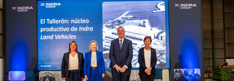 Indra Group closes the purchase of the Duro Felguera plant en Gijón for conversion into one of Europe's most advanced military vehicle factories