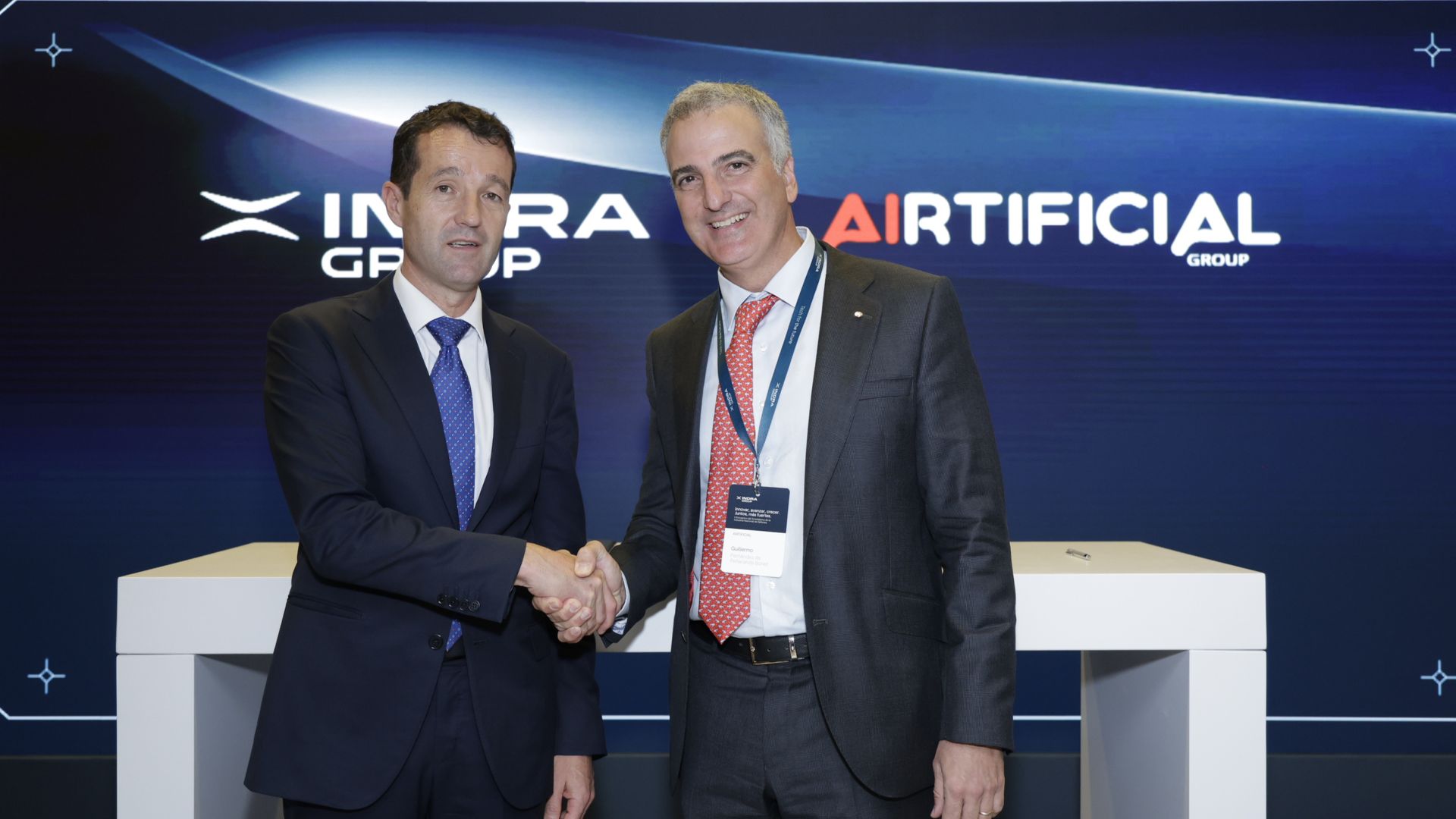 Indra Group y Airtificial alcanzan un acuerdo de colaboración en robotización inteligente para fabricación de vehículos y en materiales compuestos para drones