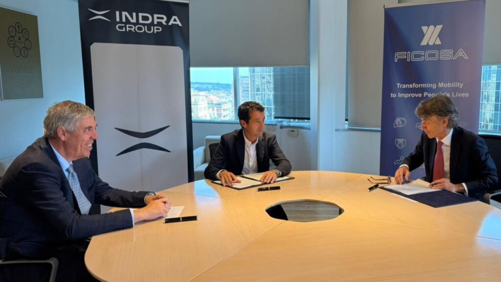 Indra Group y Ficosa inversión firman una alianza para colaborar en el ámbito de la defensa