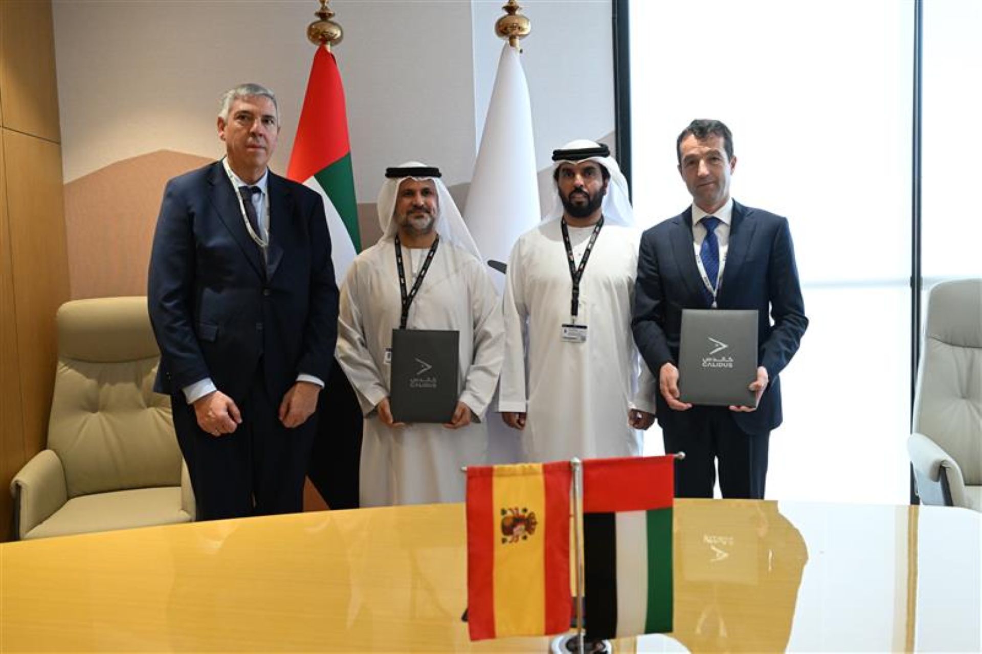 Calidus and Indra sign agreement to establish first Integrated Regional Pilot Training Centre in the UAE to enhance national workforce capabilities
