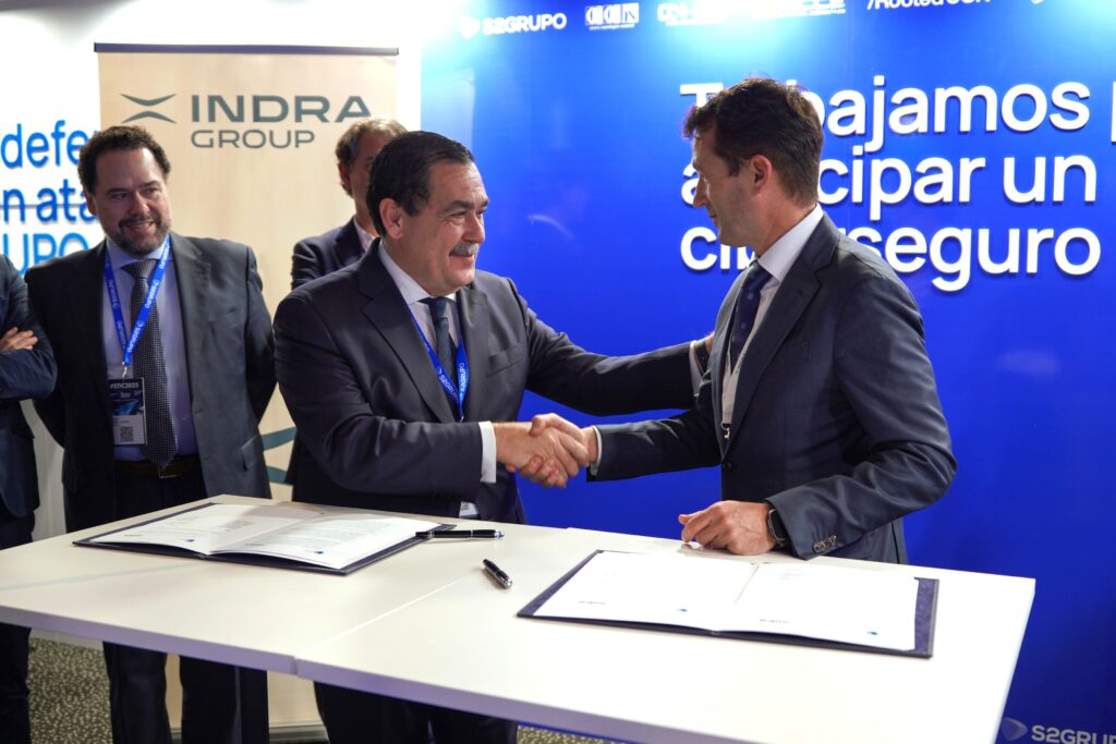 S2GRUPO e Indra Group firman un MoU para desarrollar capacidades soberanas de ciberdefensa