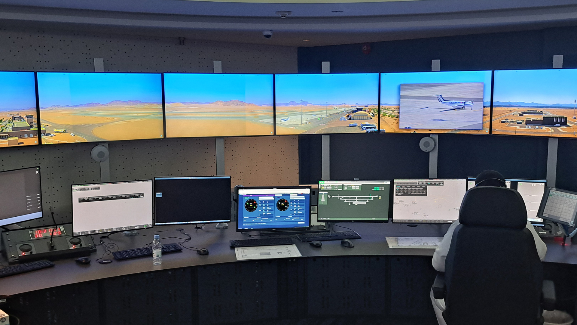 Al Ula, en Arabia Saudí, se convierte en el primer aeropuerto de Oriente Medio en operar de forma remota, gracias a la torre digital de Indra y SANS